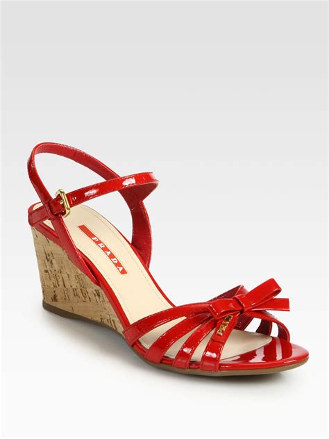 red fur prada sandels|prada shoes for women.